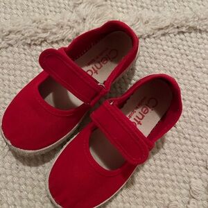 Kids Cienta Red Mary Jane Shoes 24